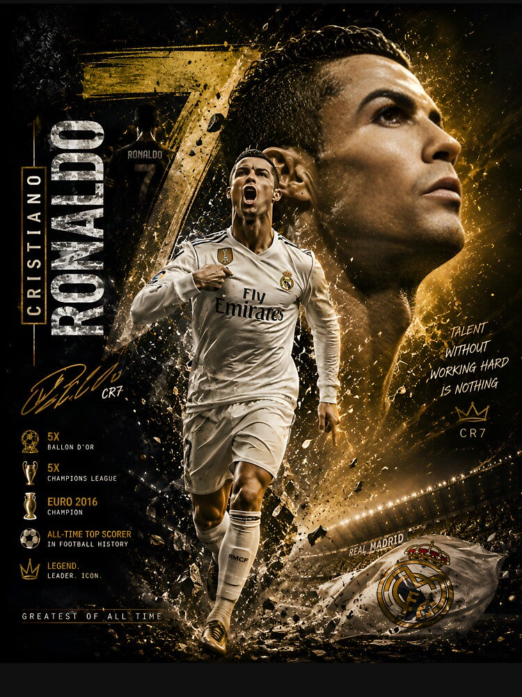 Legendary Rise of Cristiano Ronaldo by Velmart