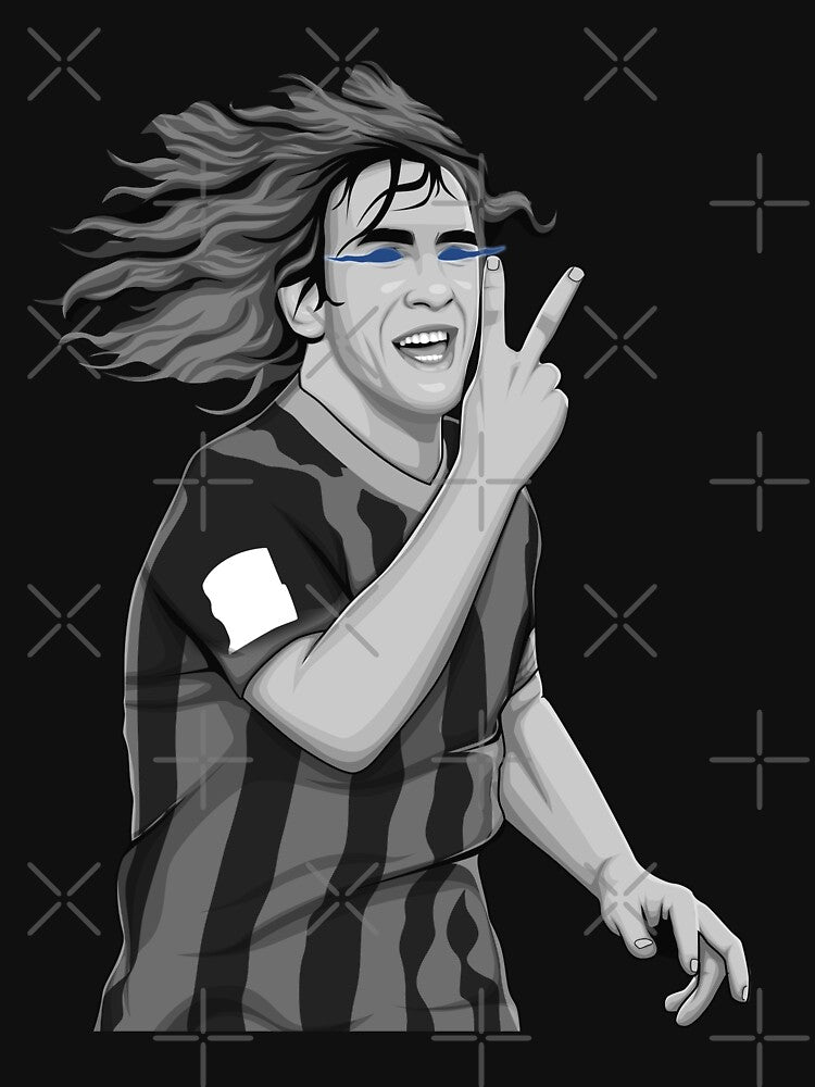 Carles Puyol Black and White Version by Aldduardo