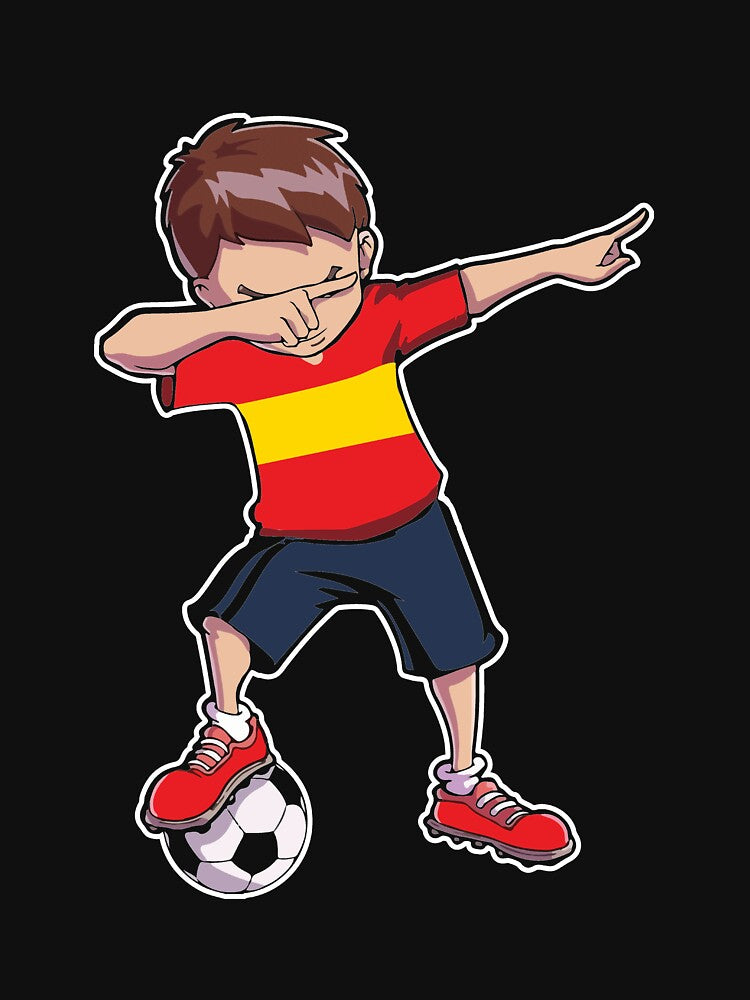 Spain jersey football fan EM 2021 European championship by Lenny Stahl