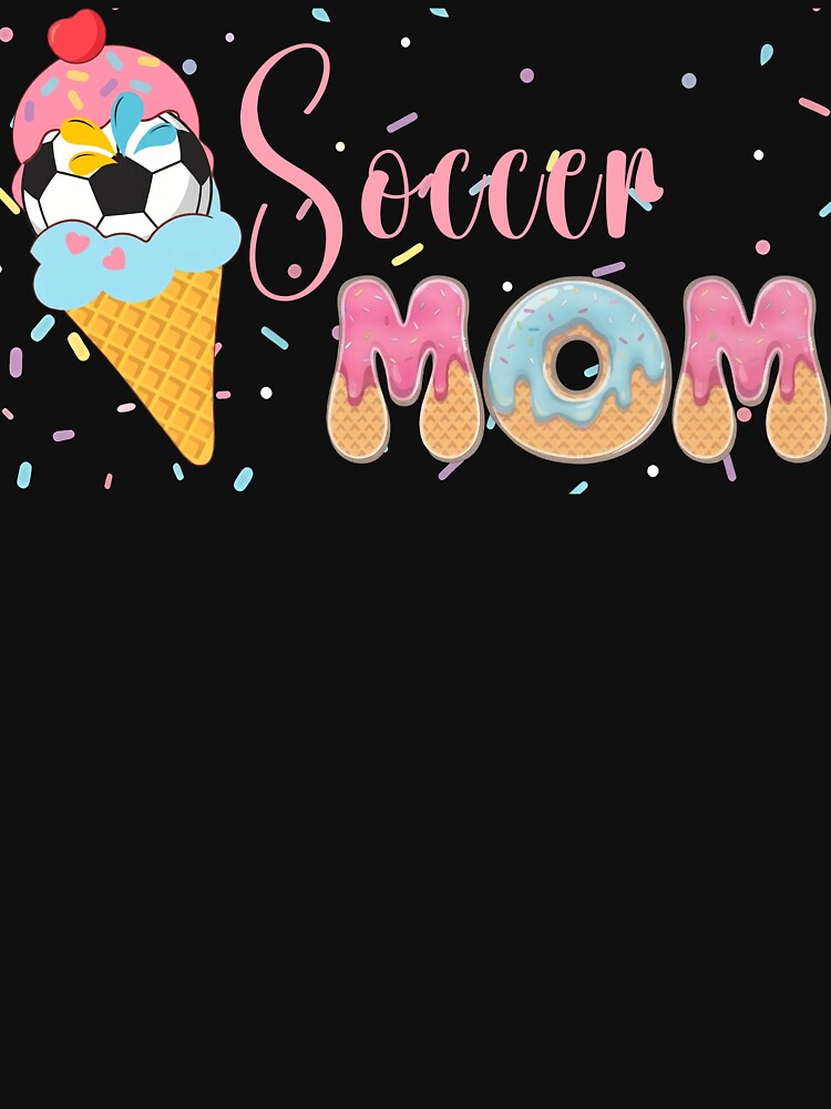 Cute Soccer Mom Ice Cream Design by LashondaGreen89
