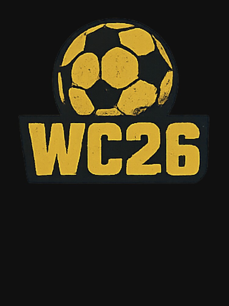 WC26 Soccer Ball Vintage Football Fan Design by NeO² Studio