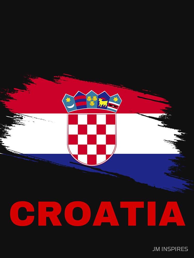 Proud fan of CROATIA; wc Merch Qatar 2022 by JM INSPIRES
