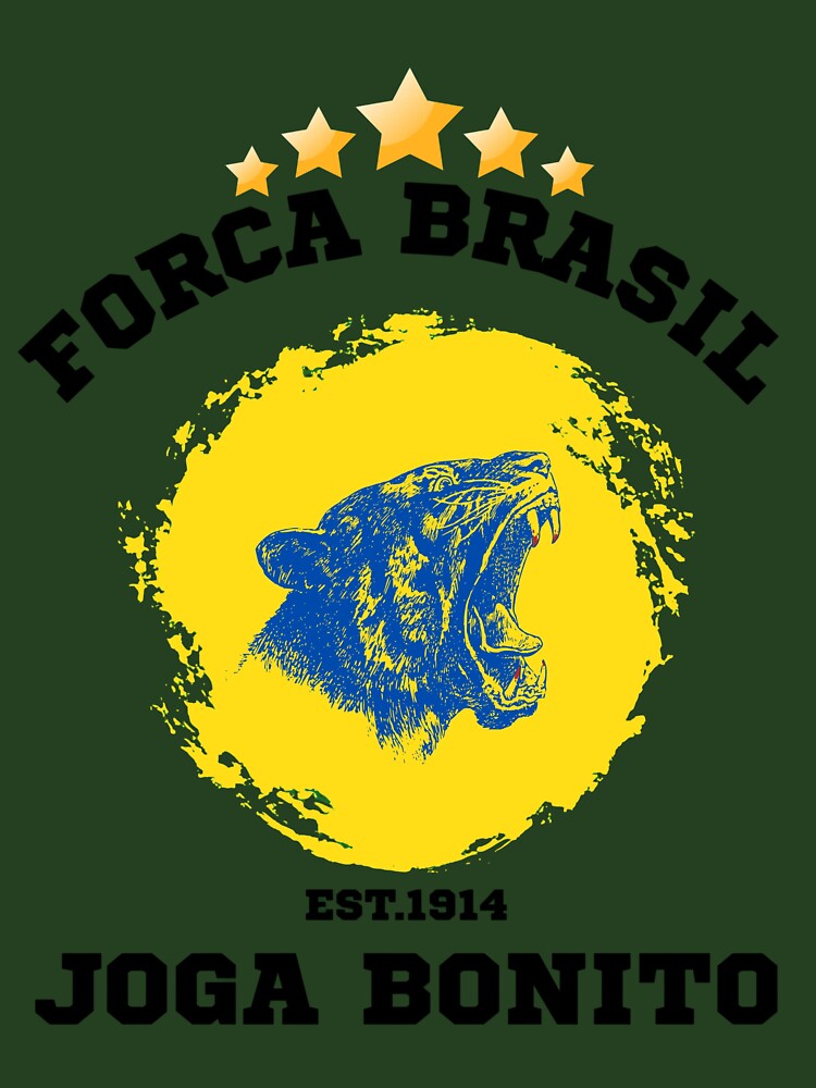 Forca Brasil Jaguar Football Fan Graphic by WildTrace