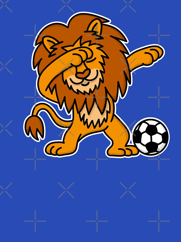 Dab Dabbing Lion English Football England soccer by LaundryFactory