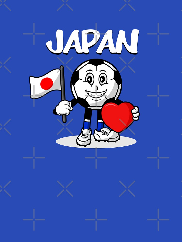 Cute Japan Football Lover Design by Salukeart