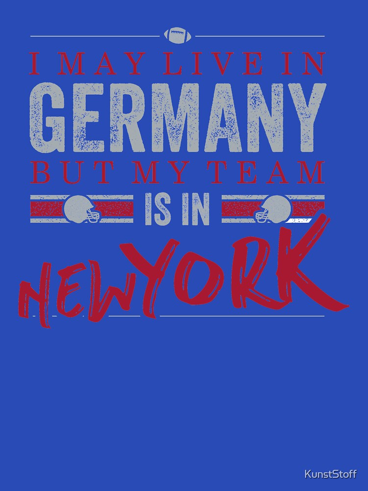 New York Football Team - Fans from Germany by KunstStoff