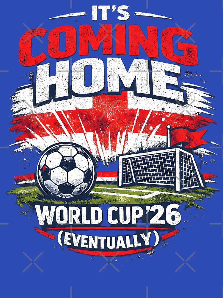 It’s Coming Home (Eventually) – World Cup ’26 England Football Design by WhisperFrame