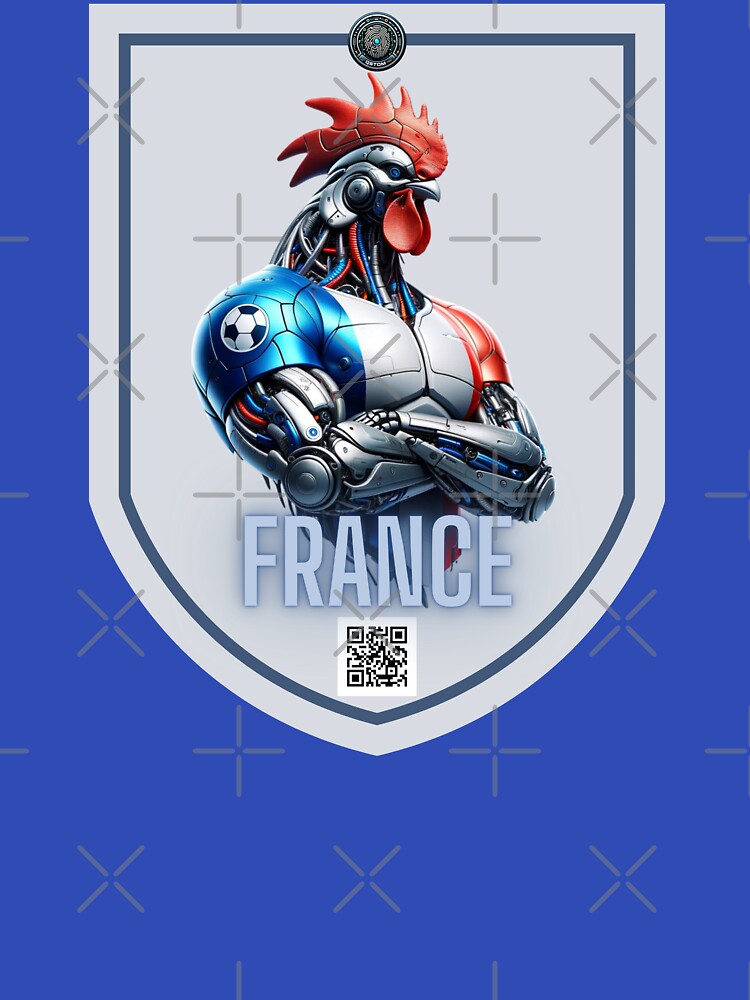 French Rooster Football T-shirt by QStom-PRo