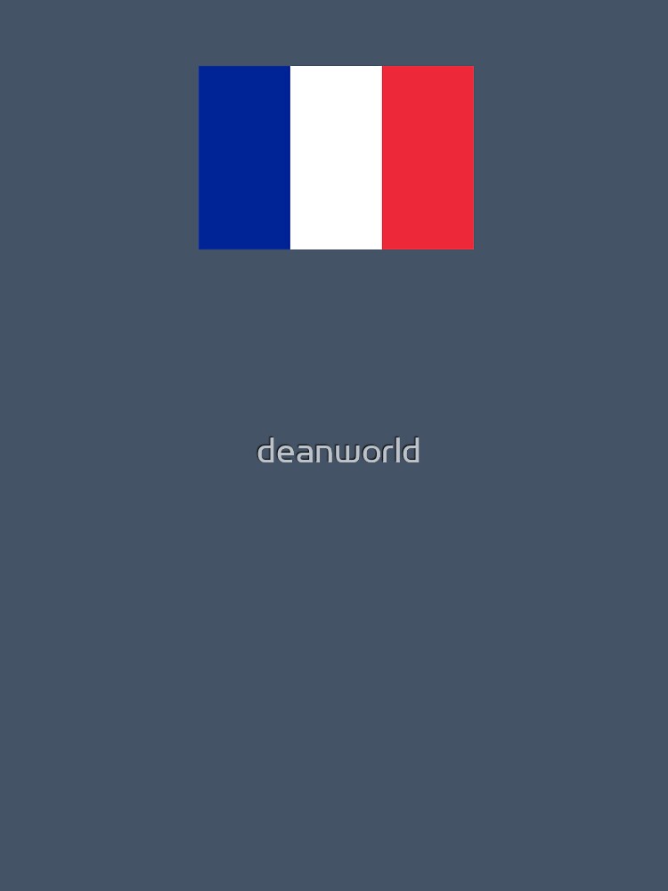 French Flag - France T-Shirt by deanworld
