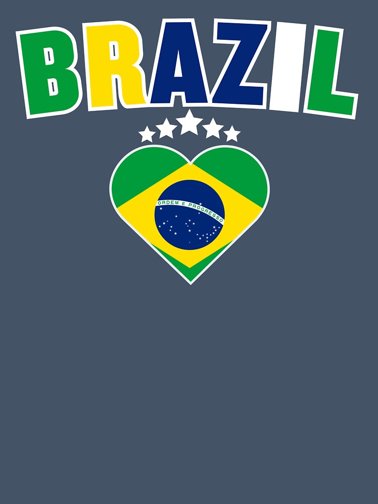 Proud Brazil Supporter 2026 Football Fan by Mirosou