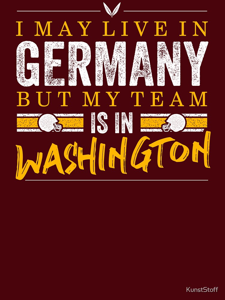 Washington Football Team - Fans from Germany by KunstStoff