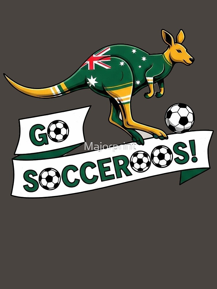 Australia Soccerroo Fan Spirit by Majorprint