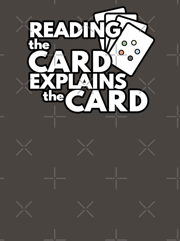 Reading the card explains the card | Magic the gathering by thanksgeek