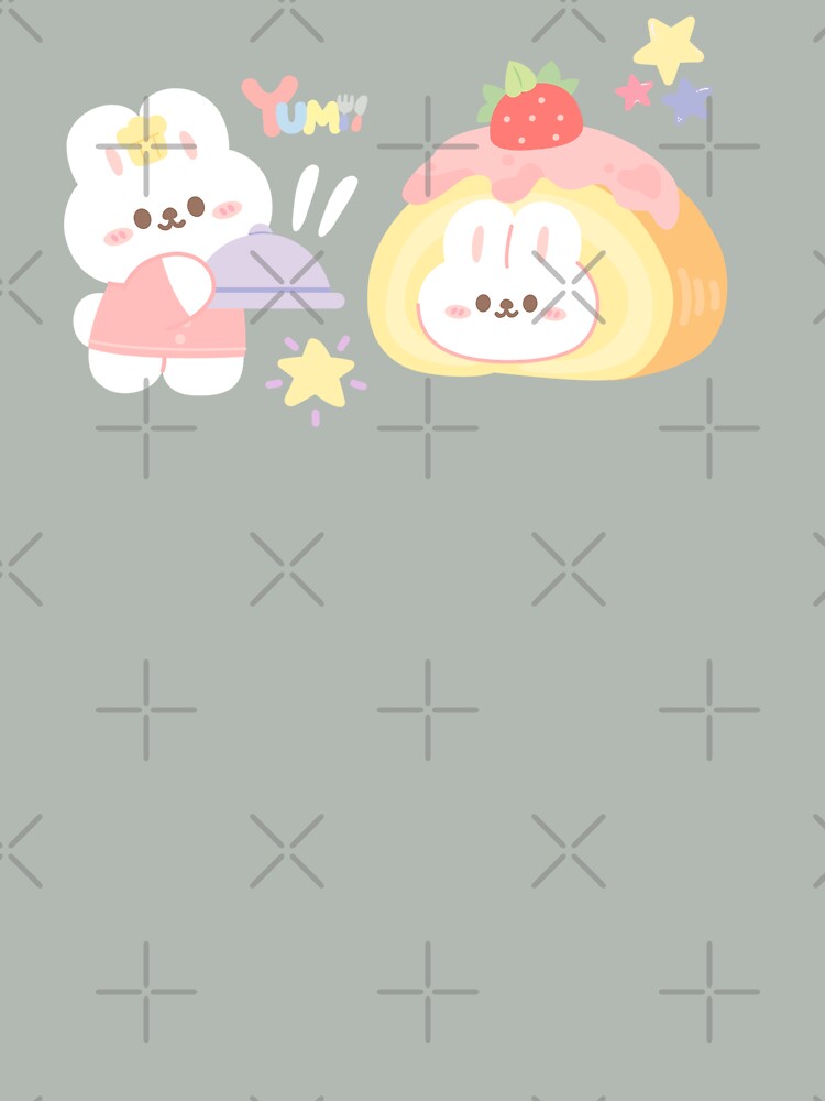Kawaii  Strawberry Cake Shirt by chipmuckdesignn