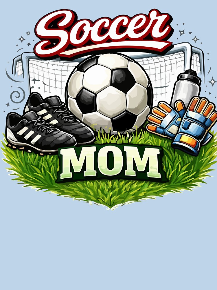 Proud Soccer Mom Game Day Graphic by YasminTaha