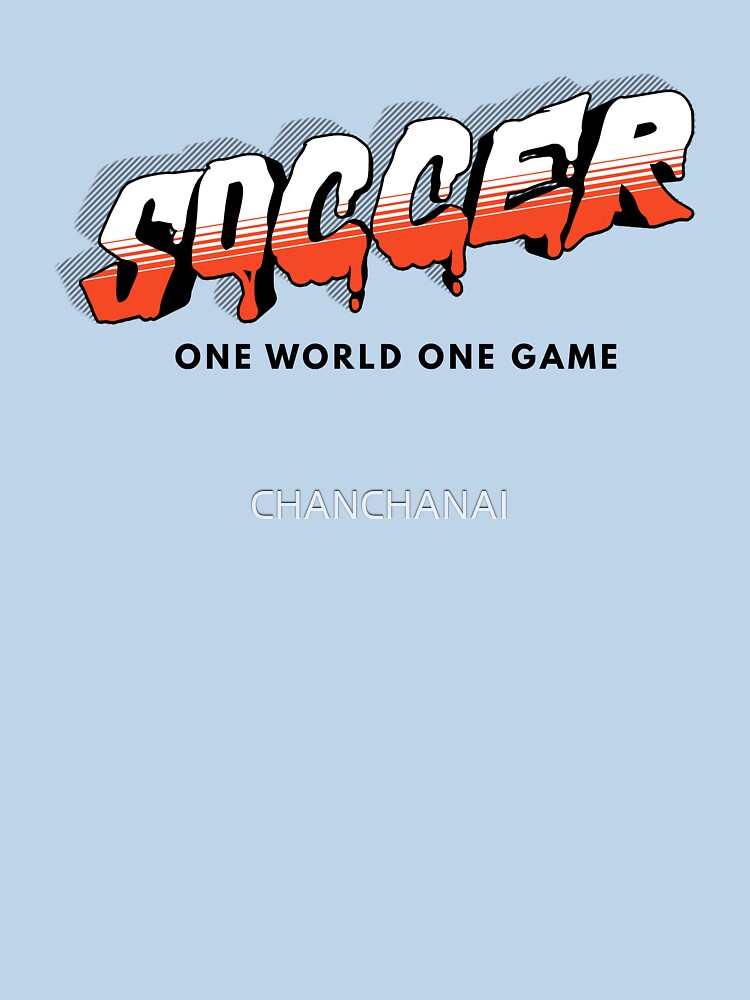 Soccer One World One Game Urban Graffiti Style by CHANCHANAI