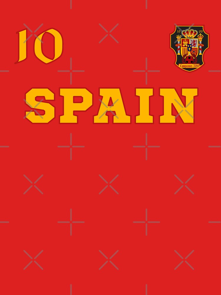 Spain Espana Soccer Design with number 10 by fermo