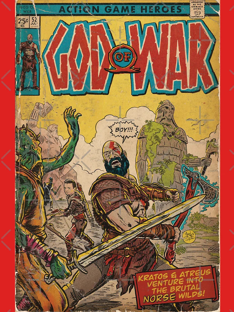 "Boy!!!" Comic Book Cover Fan Art Classic T-Shirt