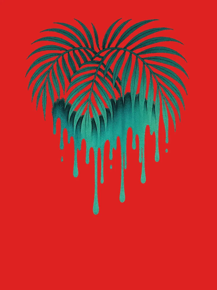 "Dripping Tropics: Surreal Palm " Classic T-Shirts, Hoodie, Sweatshirt