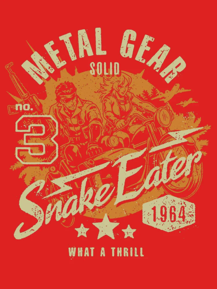 Metal Gear Solid 3 Snake Eater    Classic T-Shirt Hoodie, Sweatshirt | PureTeeCo.com (Image 3)