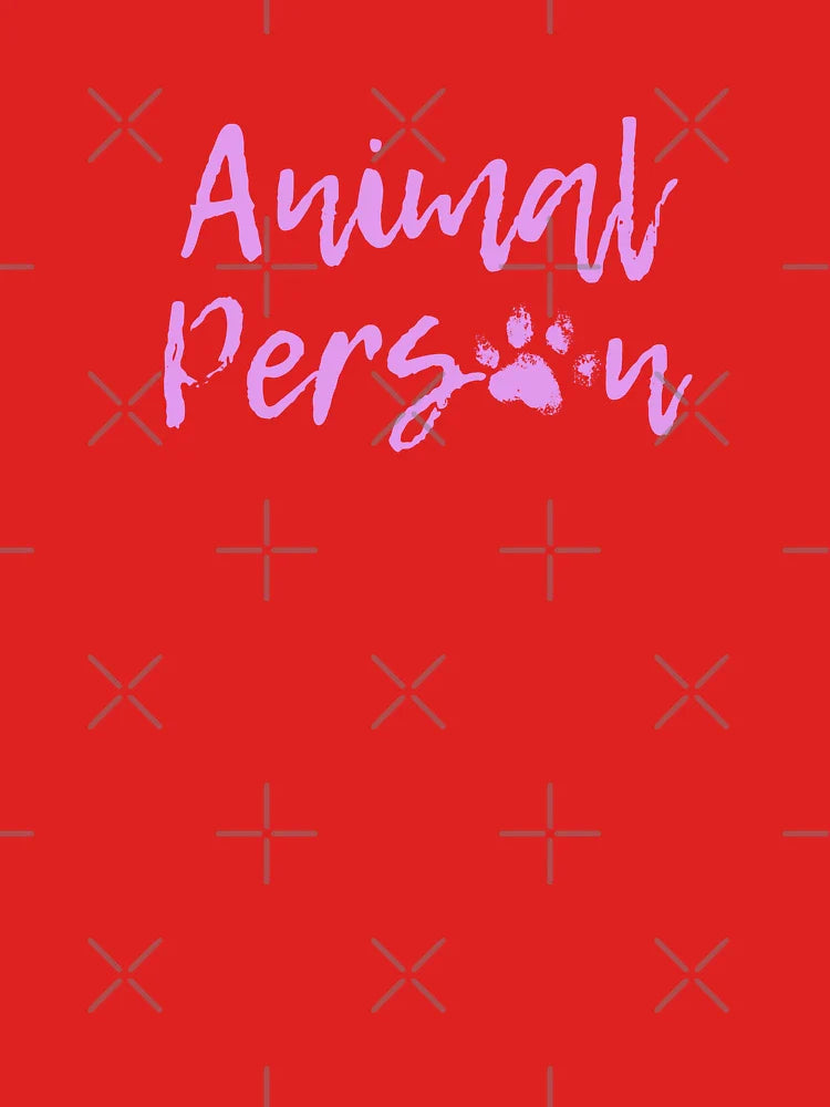 "Animal Person" Pawprint (Pinkish-Lavender) Classic T-Shirt