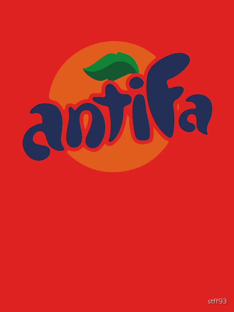 "Antifa" Anti-fascist Logo Classic T-Shirt Hoodie, Sweatshirt | PureTeeCo.com (Image 3)