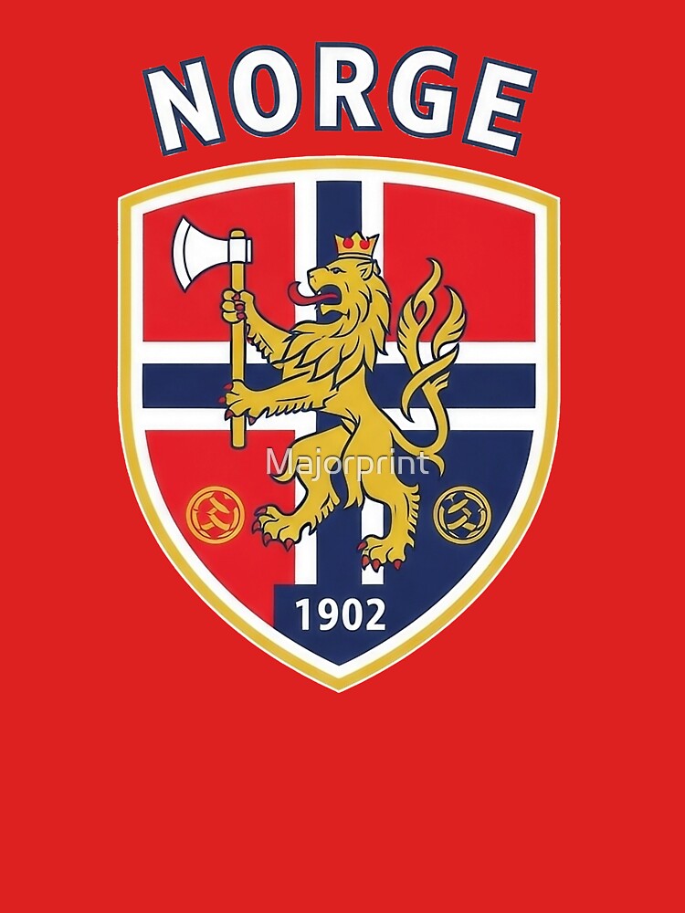 Norway Soccer Royal Crest 1902 by Majorprint