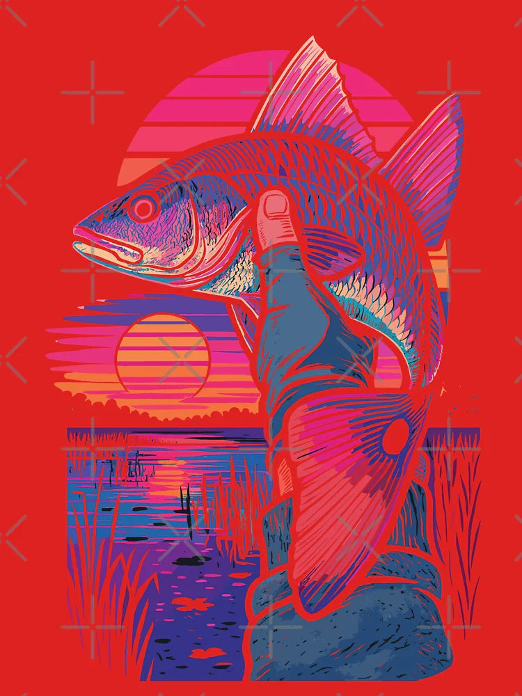 "Dad's Fishing Day" Outdoor Father's Day Fishing Tee Gift for Men Graphic Shirt | Sticker Classic T-Shirt