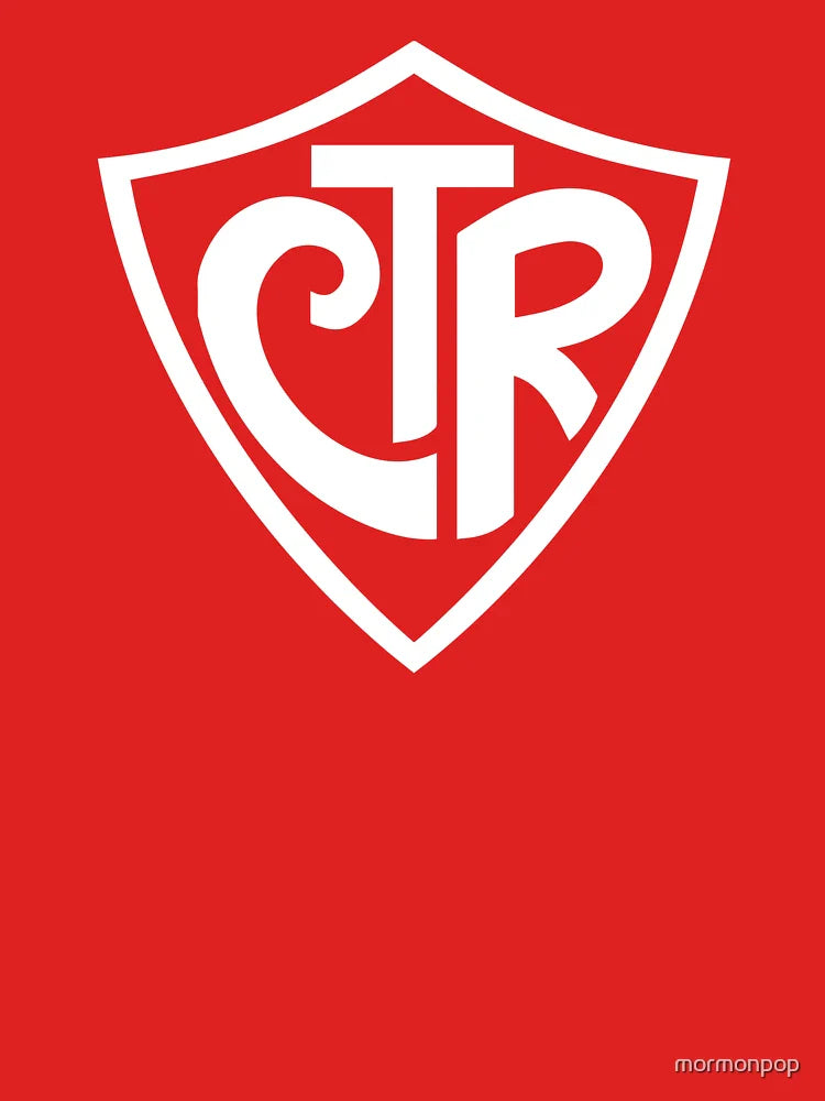 Retro CTR Shield Logo Choose the Right LDS Mormon Classic Classic T-Shirt Hoodie, Sweatshirt | PureTeeCo.com (Image 3)