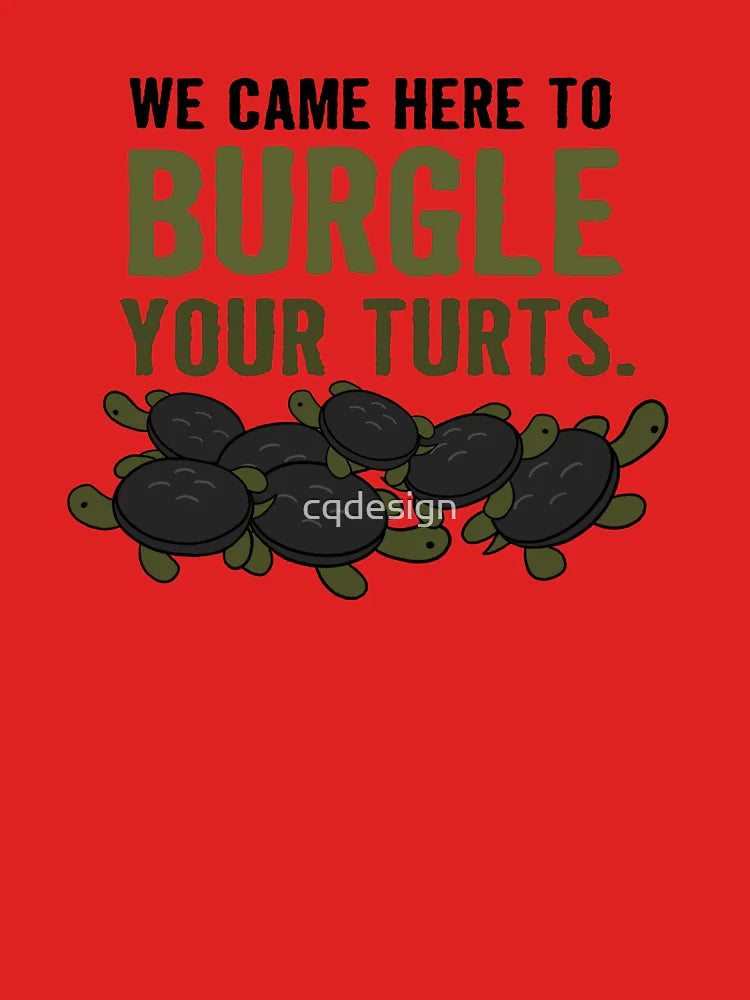 "Burgle Your Turts" - Over the Garden Wall turtles Classic T-Shirt Hoodie, Sweatshirt | PureTeeCo.com (Image 3)