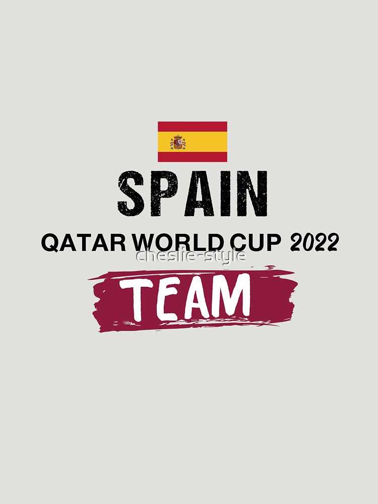 SPAIN World Cup Football Soccer fan Qatar 2022 by cheslie-style