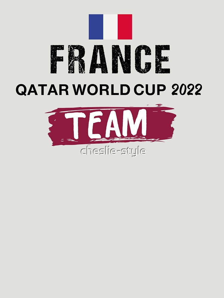 FRANCE  World Cup Football Soccer fan Qatar 2022 by cheslie-style