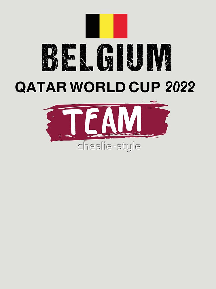 BELGIUM World Cup Football Soccer fan Qatar 2022 by cheslie-style