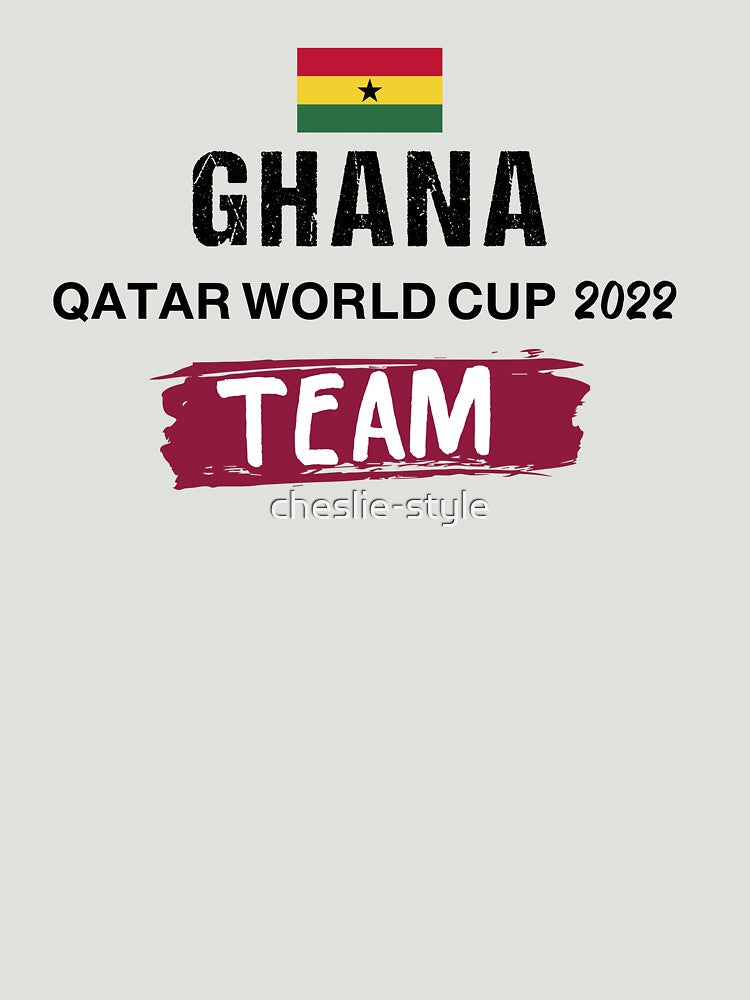 GHANA  World Cup Football Soccer fan Qatar 2022 by cheslie-style