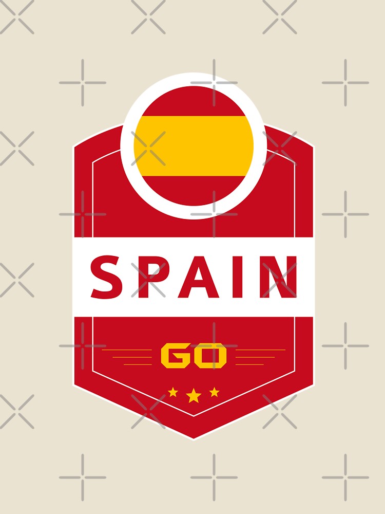 SPAIN FLAG SHIELD by MarkMotta