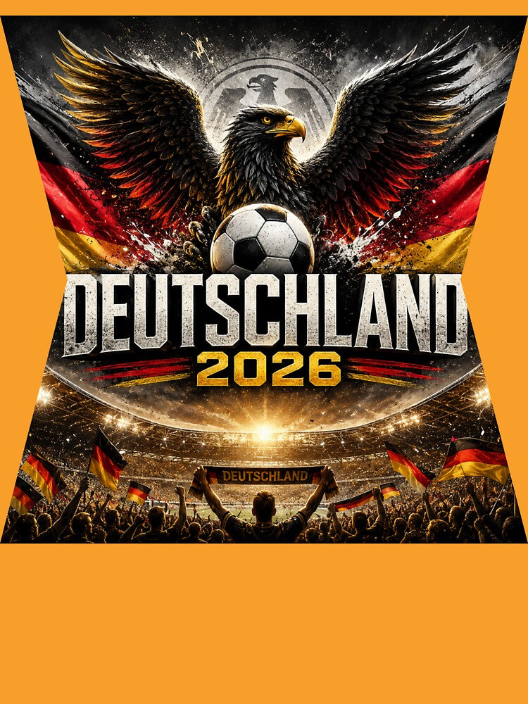 Germany Football Eagle 2026 | German Soccer Fan Art | Deutschland Pride National Team Design by Winetastic-Art