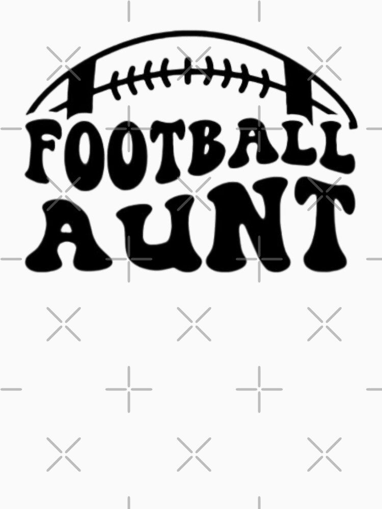 Copy of Football Aunt,Game Day Aunt&Football Aunt,Football Auntie,Sports Aunt Gift by Sophistical
