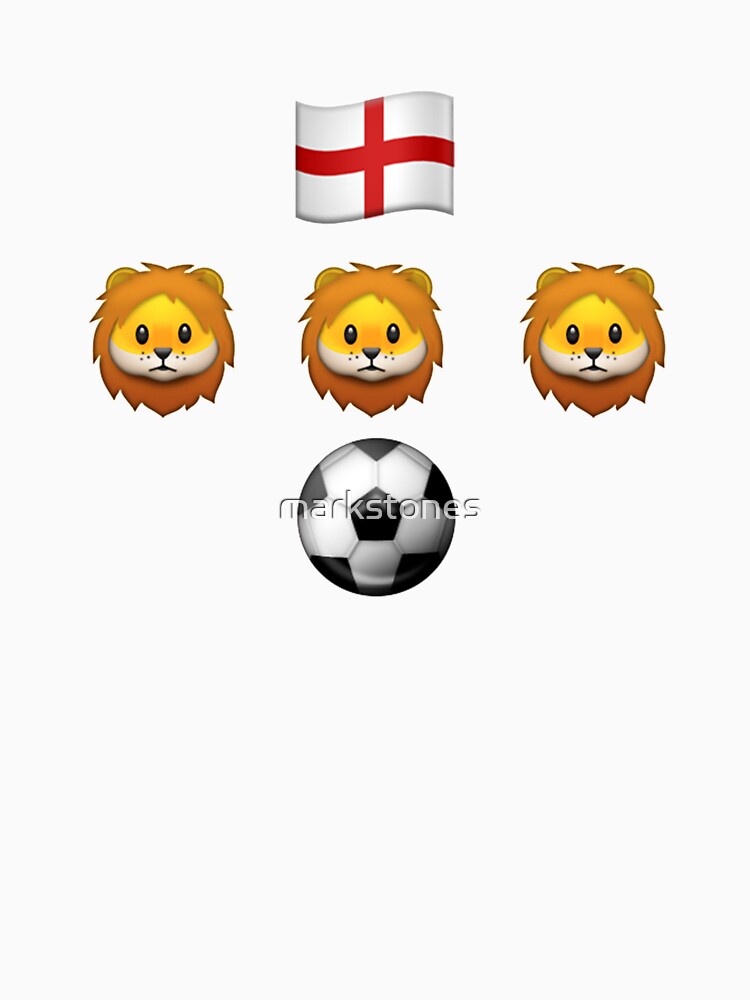 England Football 3 Lions Emoji by markstones