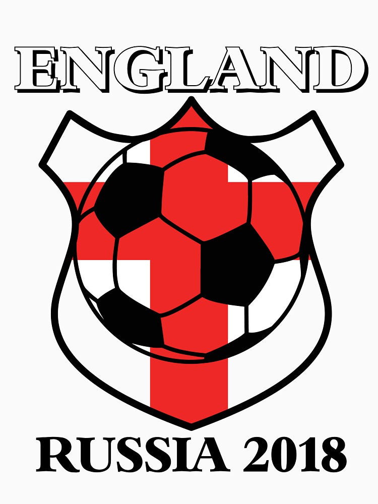 England 2018 World Cup Russia football supporters t-shirt by T-Shirt-Shop