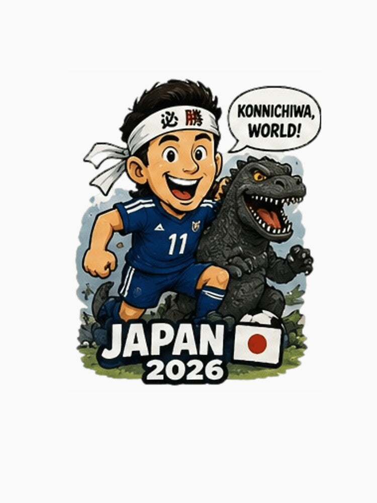 Japan 2026 Soccer Fan Sticker by Pixanova