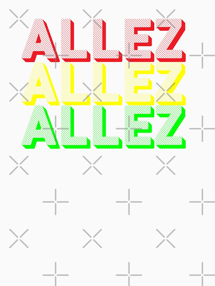 ALLEZ ALLEZ ALLEZ Liverpool Chant Design by TheKopShop
