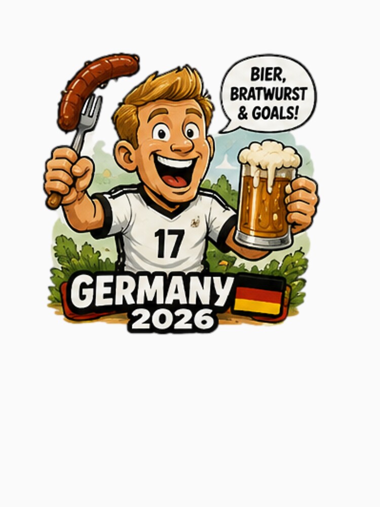 Germany 2026 Soccer Fan Sticker by Pixanova