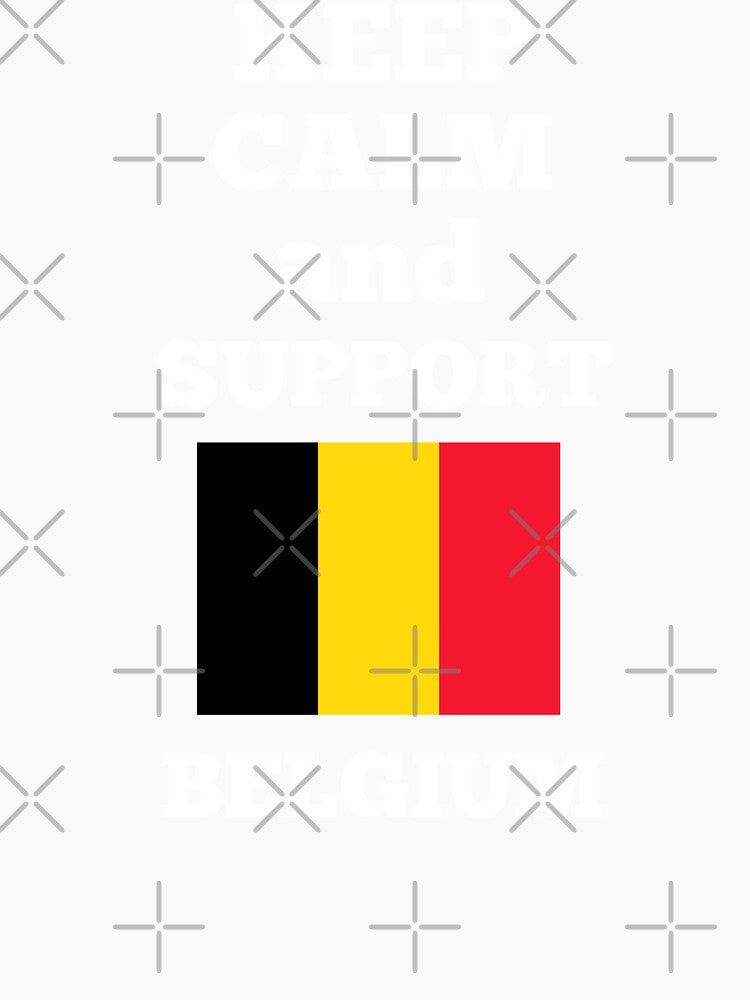 Keep Calm and Support Belgium - World Cup by TeesByAngelzB