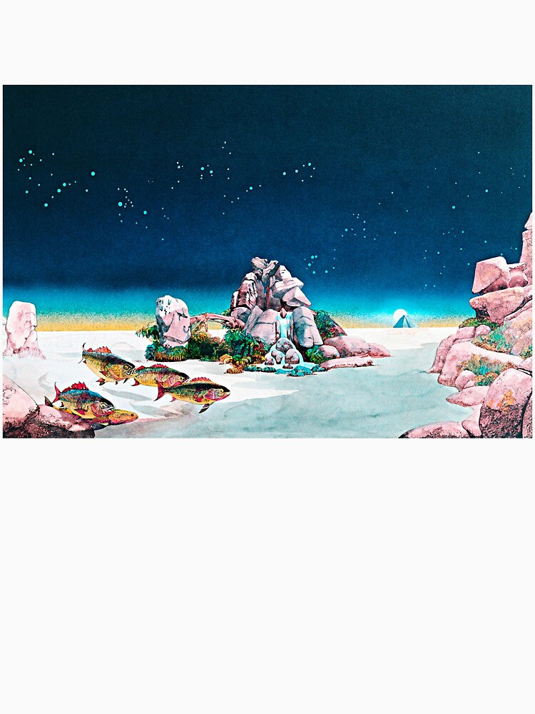 Tales From Topographic Oceans, Fantasy Print, Surreal Art, Fantasy Landscape by Artistic Gift Print