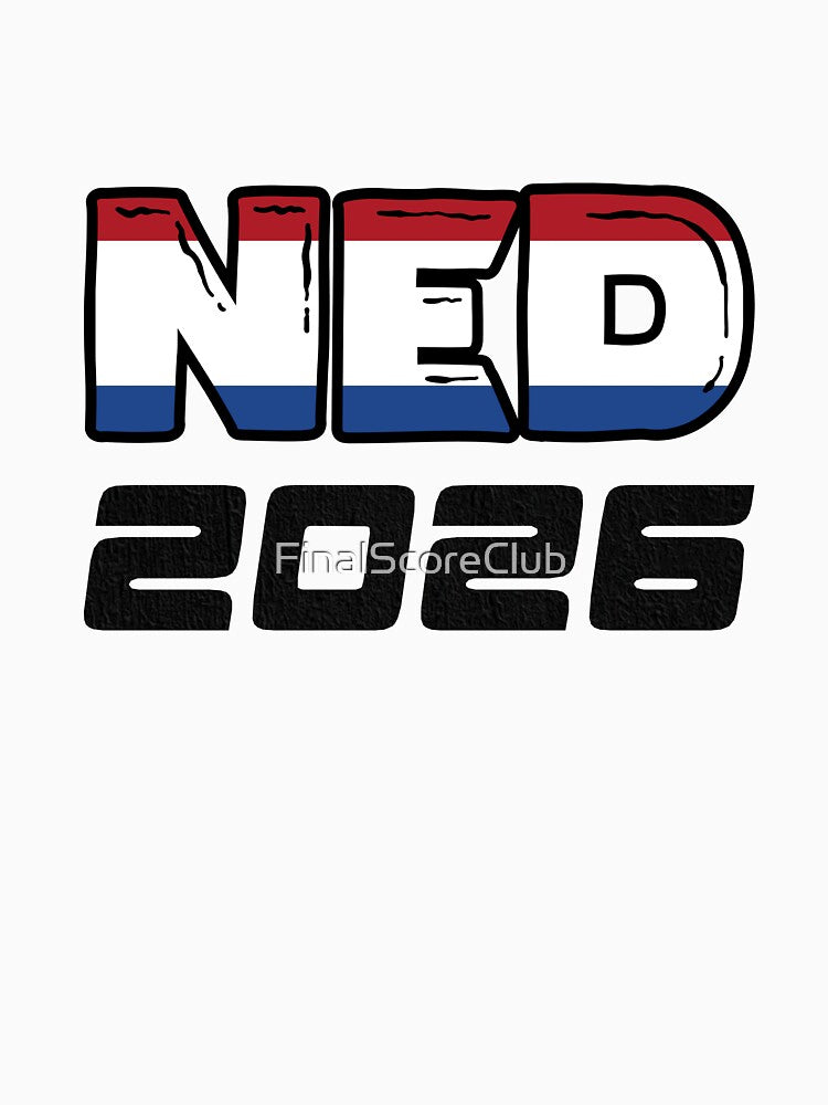Netherlands NED 2026 Design by FinalScoreClub