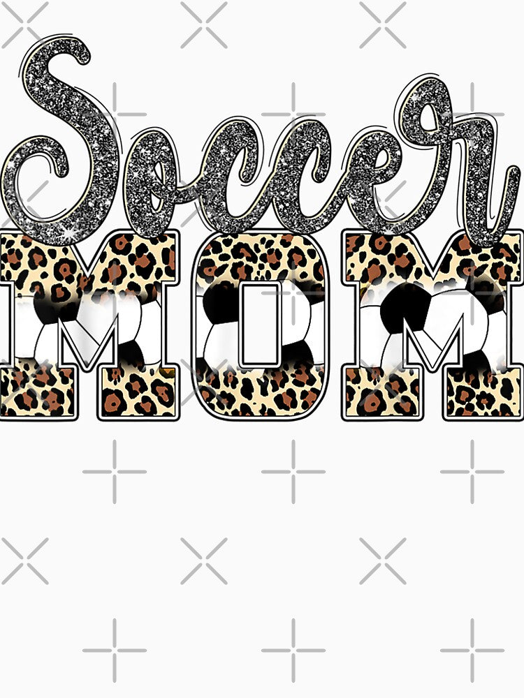 Soccer Mom Leopard Funny Soccer Mother's Day by KaitlinxLewis