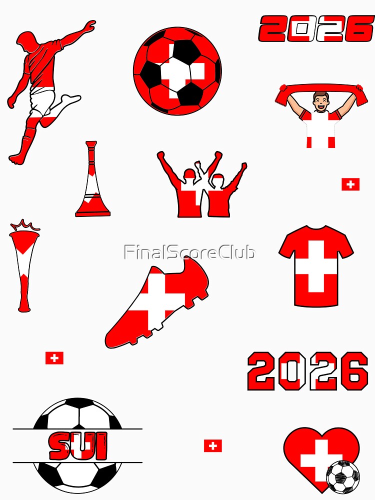 Switzerland 2026 Soccer Collection by FinalScoreClub