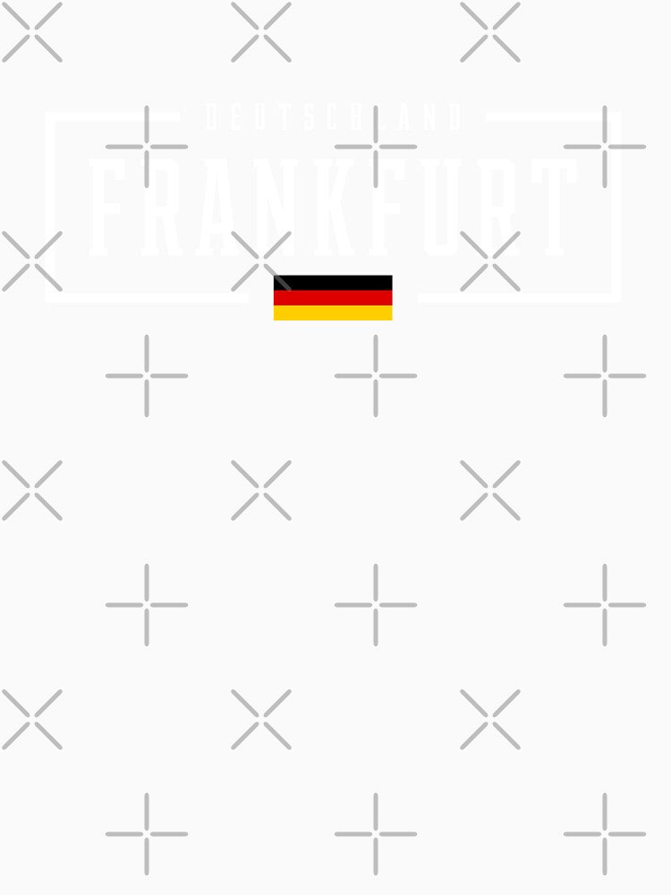 Frankfurt Deutschland Germany German Flag by creativecaveman