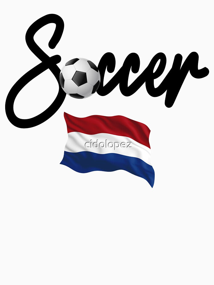 Netherlands Soccer -  Dutch Flag by cidolopez