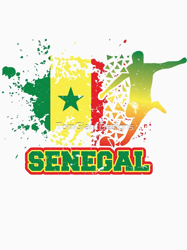 Football Soccer Senegal Flag by TomGiantDesigns